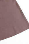 SWAYING/KNIT silk patchwork vest dress SW24SS2L31 khaki